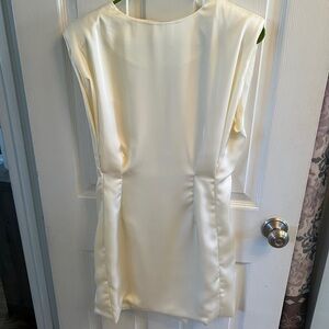 Cream dress